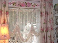 Нежные шторы в стиле шебби шик: популярность оборок и рюш