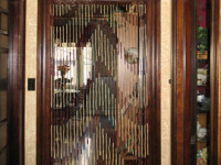 Бамбуковые занавески на дверных проёмах: безмятежность Востока в современных интерьерах