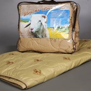 одеяло с наполнителем из овечьей шерсти