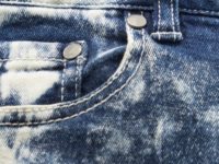 как отбелить джинсы